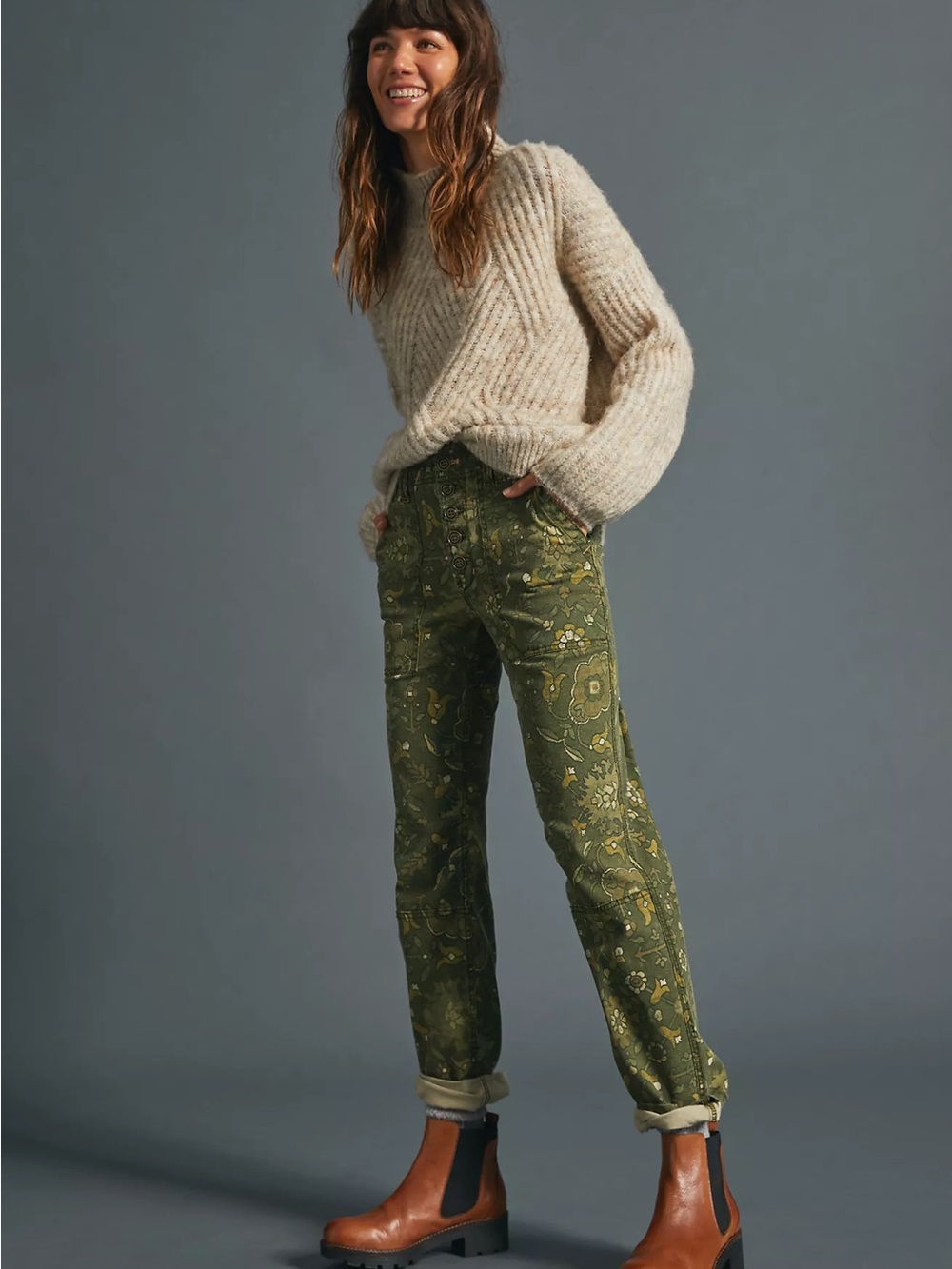Anthropology Wanderer Utility Trousers